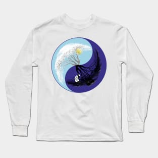 Yin Yang - Graphic - geometric design - Tree Long Sleeve T-Shirt